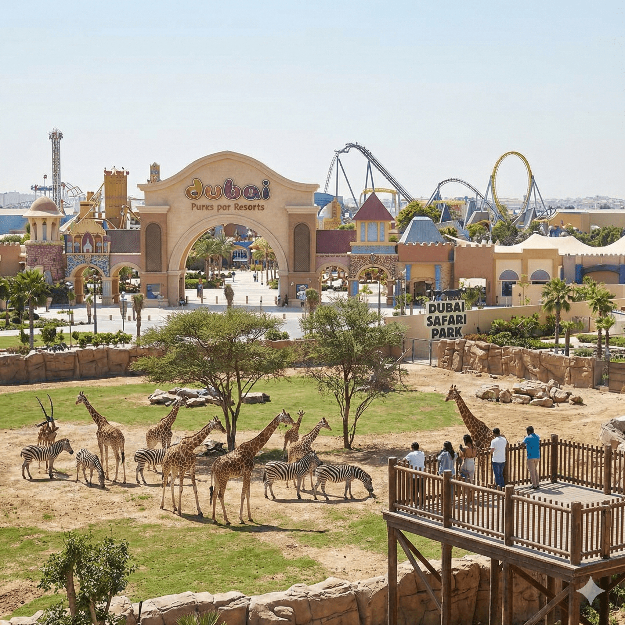 abu dabi zoo park