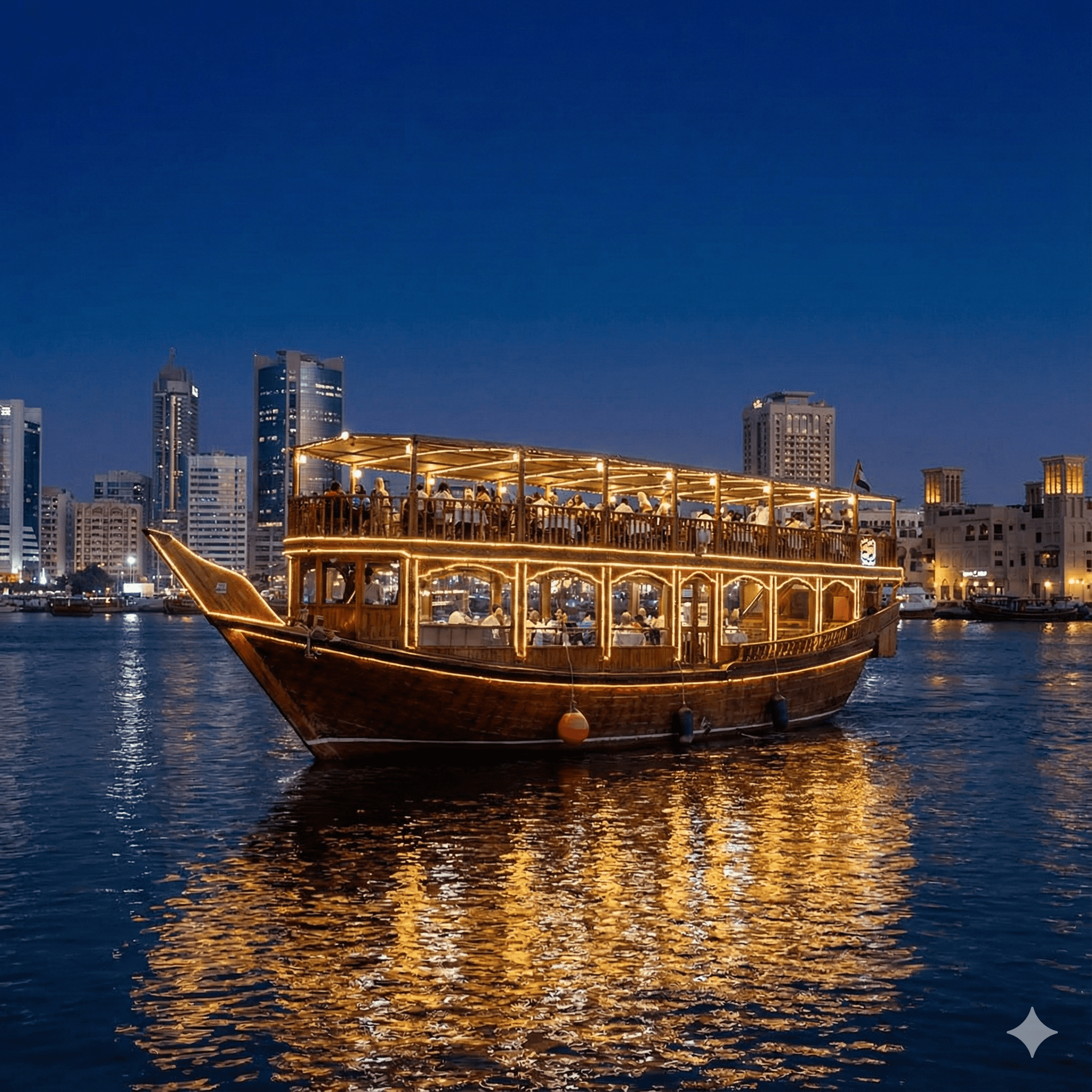 dubai dhow cruise