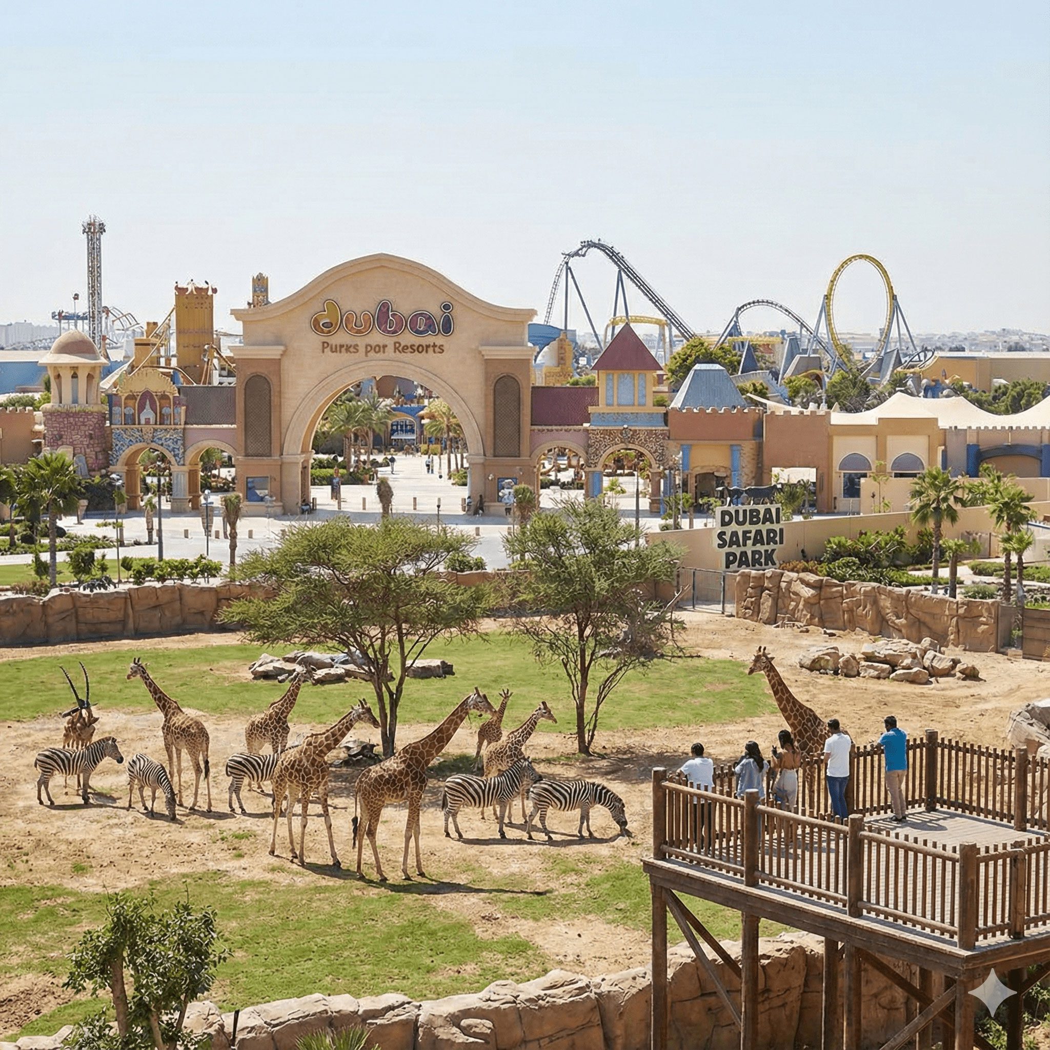 abu dabi zoo park